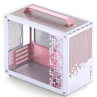 Case Jonsbo Z20 Pink/White  ( Premium M-ATX Case )...