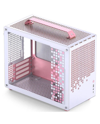 Case Jonsbo Z20 Pink/White  ( Premium M-ATX Case ) 