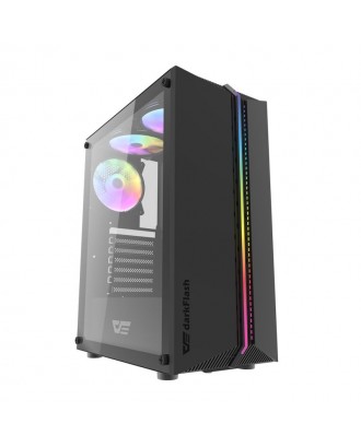 darkFlash DK151 Black ( Support ATX MB / USB 3.0 ) 