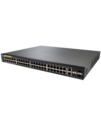 Cisco SF350-48P-K9-EU 48-Port 10/100 PoE Managed Switch