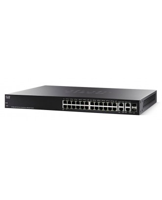 Cisco SF350-24P-K9-EU 24-port 10-100 PoE+ Managed Switch