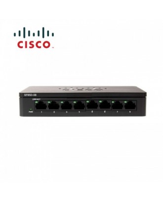  Cisco SF95D-08-AS 8-Port 10/100 Desktop Switch