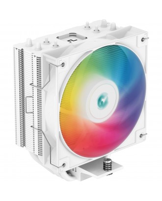DeepCool AG400 White ARGB ( Supported AMD & Intel CPU \ High Quality material / TDP up to 220W )  