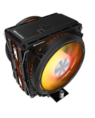 darkFlash E400 PLUS Dual Fans Black ( Supported AMD & Intel CPU \ High Quality material / TDP up to 235W )  