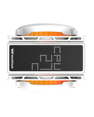 darkFlash E400 PLUS Dual Fans White ( Supported AMD & Intel CPU \ High Quality material / TDP up to 235W )  