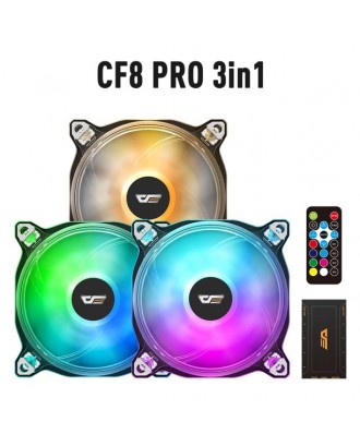 darkFlash CF8 Pro 3 in 1 ( 3 x fans 12cm / ARGB Sync ) 