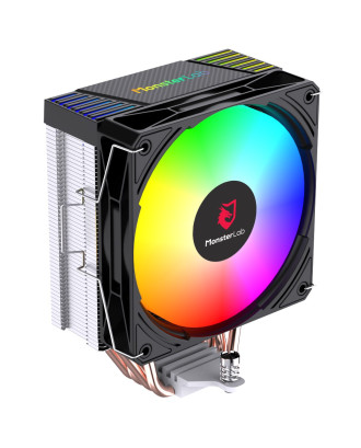 Fan CPU MonsterLab H412 Hydra  ( Single Fan 120mm /LGA 1700/AM5 / TDP up to 200W )
