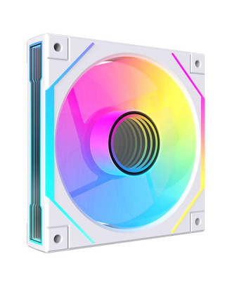 Acegeek Turbine White​ ( Fan 12cm / ARGB Sync / PWM / 1850rpm ) 