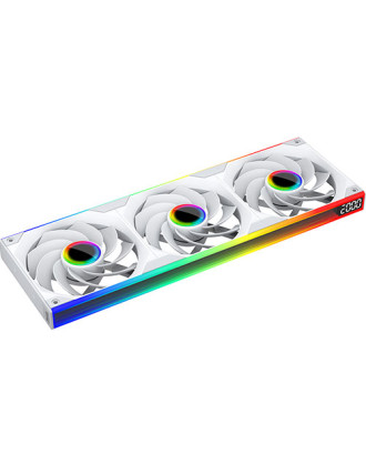 Jungle STARLINK infinite mirror 360 White Reverse ( 3x Fans 12cm / ARGB Sync / 2300rpm / 12CM / PWM / High Performance Fan ) 
