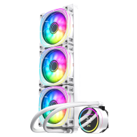 Acegeek Temp C360 White ( Liquid Cooling Three Fan...