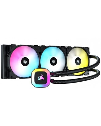 Corsair H150 RGB 360mm Liquid CPU Cooler ( Liquid Cooling three Fans / Support Intel and AMD CPU)