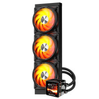 darkFlash DE360 Black ( Liquid Cooling Three Fans ...