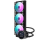 Jungle darkFlash DN360S ( Liquid Cooling Three Fans / Support Intel and AMD CPU / Temperature Show )