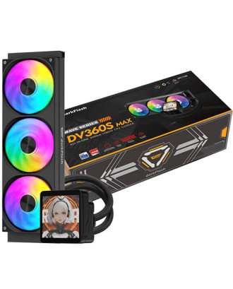 darkFlash DV360S MAX ( Liquid Cooling Three Fans / Support Intel and AMD CPU / LCD 3.95" IPS display ) darkFlash DV360S MAX ( Liquid Cooling Three Fans / Support Intel and AMD CPU / LCD 3.95" IPS display )