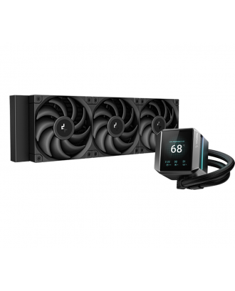 DeepCool MYSTIQUE 360 ( Premium Liquid Cooling /  2.8" TFT LCD scree / Support Intel and AMD CPU)