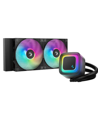 DeepCool LE240-V2 Black ( Premium Liquid Cooling three Fans / Support Intel and AMD CPU )