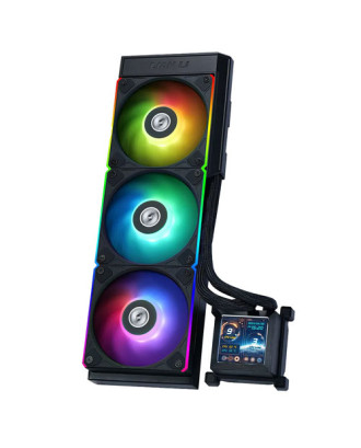 LIAN LI Hydroshift LCD 360R Black ( Liquid Cooling /  2.88" TFT LCD scree / Support Intel and AMD CPU)