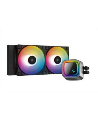 DeepCool LS520 ( Liquid Cooling Dual Fans / Support Intel and AMD CPU)