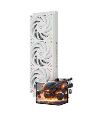 Liquid Cooler Thermalright Levita 360 UB White ( Premium Liquid Cooling / 6.6" LCD OLED Curved 2K / Support Intel and AMD CPU) Liquid Cooler Thermalright Levita 360 UB White ( Premium Liquid Cooling / 6.6" LCD OLED Curved 2K / Support Intel and AMD CPU)