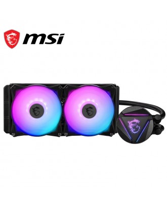 MSI MAG CORELIQUID 240R ( Liquid Cooling Dual Fans / Support Intel and AMD CPU)
