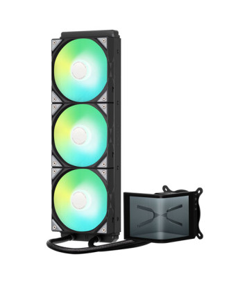 TRYX PANORAMA SE ARGB 360 Black ( Premium Liquid Cooling /  AMOLED Screen Liquid Cooler  / Support Intel and AMD CPU)