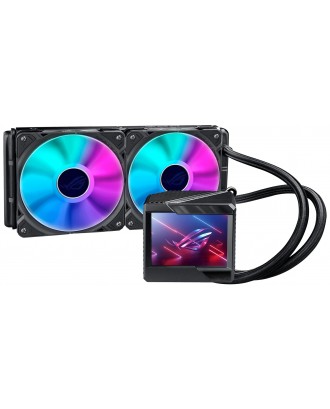 ROG RYUJIN II 240 ARGB ( Liquid Cooling two Fans / Support Intel and AMD CPU / LCD show )