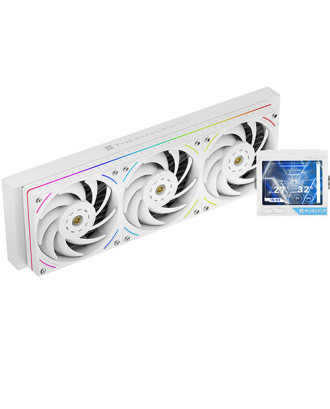 Thermalright Mjolnir Vision 360 UB PRO ARGB White ( Premium Liquid Cooling /  3.5" LCD scree / Support Intel and AMD CPU)