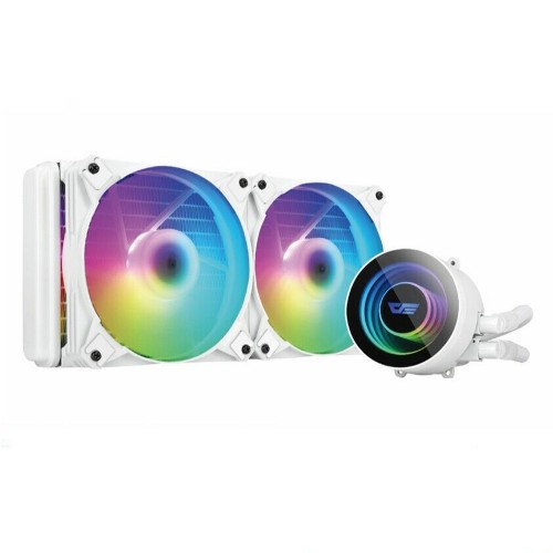 darkFlash DX240 White - Gold One Computer