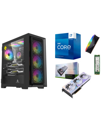 Desktop Gaming / Design ( i7 13700F / Ram 16GB / M.2 PCIe 1TB / RTX3060 12GB ) 