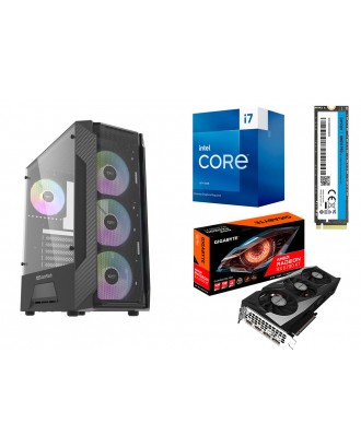 Desktop Gaming / Design ( i7 13700F / Ram 16GB / M.2 PCIe 1TB / RX6700XT 12GB ) 