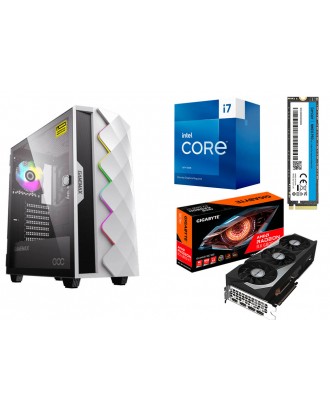 Desktop Gaming / Design ( i7 13700F / Ram 16GB / M.2 PCIe  1TB / RX 6800 XT 16GB ) 