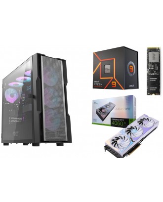 High End Desktop Gaming / Design ( Ryzen 9 7950X / Ram 32GB DDR5  / M.2 PCIe 1TB / RTX4060Ti 8GB ) 