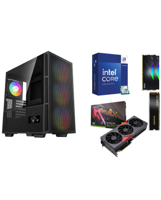 Desktop Gaming / Design ( i7 13700KF / Ram 32GB / M.2 PCIe 1TB / RTX4070Ti 12GB ) 