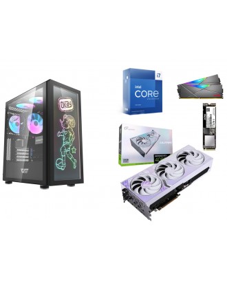 Desktop Gaming / Design ( i7 13700KF / Ram 32GB / M.2 PCIe  512GB + HDD 1TB / RTX4080 16GB ) 