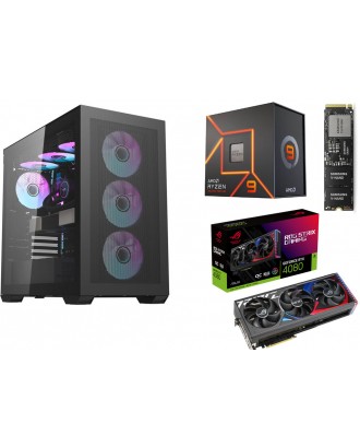 High End Desktop Gaming / Design ( Ryzen 9 7950X / Ram 32GB DDR5  / M.2 PCIe 1TB / Asus Strix RTX4080 16GB ) 