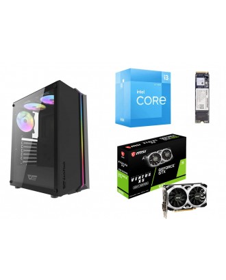Desktop Gaming / Design ( i3 12100F / Ram 16GB / M.2 PCIe 512GB / GTX1650 4GB ) 