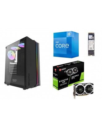 Desktop Gaming / Design ( i5 12400F / Ram 16GB / M.2 PCIe 512GB / GTX1650 4GB ) 