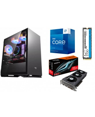 Desktop Gaming / Design ( i7 13700F / Ram 16GB / M.2 PCIe  1TB / RX 6650XT  8GB ) 