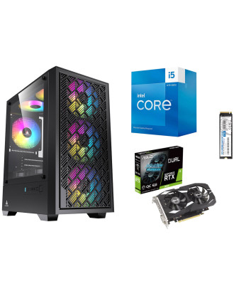 Desktop Gaming / Design ( i5 14400F / Ram 16GB / M.2 PCIe 512GB / RTX3050 6GB ) 