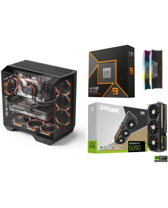 Desktop Gaming / Design ( Ryzen 9 9950X / Ram 32GB / M.2 PCIe​ 1TB 4.0 / ZOTAC RTX 5090 32GB  ) 