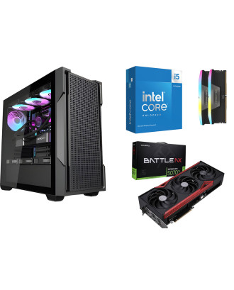Desktop Gaming / Design ( i5 14600KF > i7 12700K / Ram 32GB DDR5 / M.2 PCIe 1TB / RTX5070Ti 16GB ) 