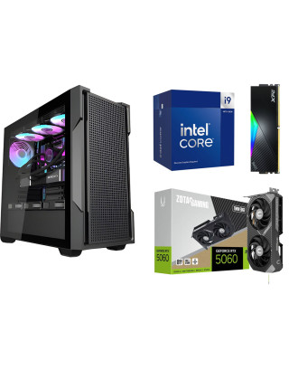Desktop Gaming / Design ( i9 14900F / Ram 16GB DDR5 / M.2 PCIe 1TB / RTX 5060 8GB  ) 