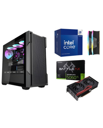 Desktop Gaming / Design ( i9 14900F / Ram 32GB DDR5 / M.2 PCIe 1TB / RTX 5060Ti 16GB  ) 