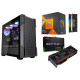 Desktop Gaming / Design ( Ryzen 7 7800X 3D / Ram 32GB / M.2 PCIe​ 1TB 4.0 / RTX 5070 12GB  ) 