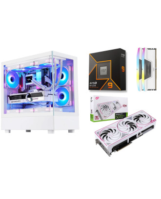 Desktop Gaming / Design ( Ryzen 9 9950X / Ram 32GB / M.2 PCIe​ 1TB 4.0 / RTX 5070Ti 16GB  ) 