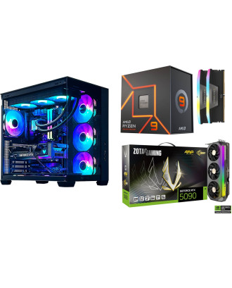 Desktop Gaming / Design ( Ryzen 9 7900X / Ram 32GB / M.2 PCIe​ 1TB 4.0 / ZOTAC RTX 5090 32GB  ) 