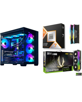 Desktop Gaming / Design ( Ryzen 7 9800X3D / Ram 32GB / M.2 PCIe​ 1TB 4.0 / ZOTAC RTX 5090 32GB  ) 