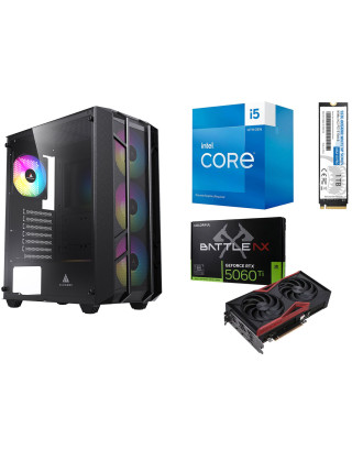 Desktop Gaming / Design ( i5 14400F / Ram 16GB / M.2 PCIe 1TB / RTX5060Ti 16GB ) 