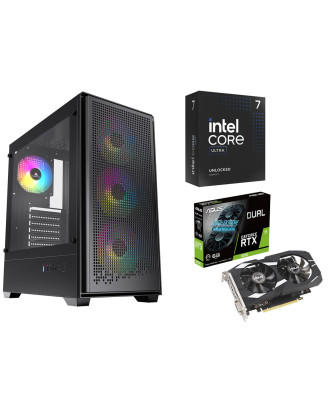 Desktop Gaming / Design ( Core Ultra 7 265KF / Ram 16GB DDR5 / M.2 PCIe 1TBB / RTX 3050 6GB  ) 