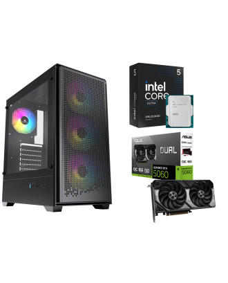 Desktop Gaming / Design ( Core Ultra 5 245KF / Ram 16GB DDR5 / M.2 PCIe 1TB / RTX 5060 8GB  ) 